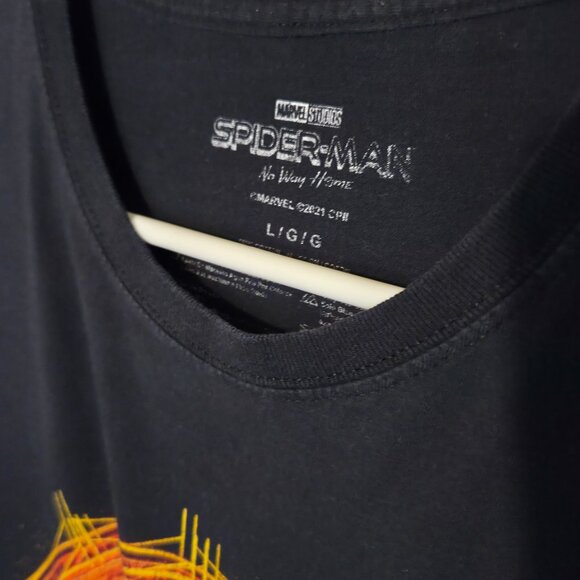 Marvel Spider-Man No Way Home Men's Large Black Graphic Shirt - Picture 3 of 10